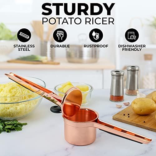 Zulay Kitchen Premium Large 15oz Potato Ricer, Heavy Duty Professional - Image 3