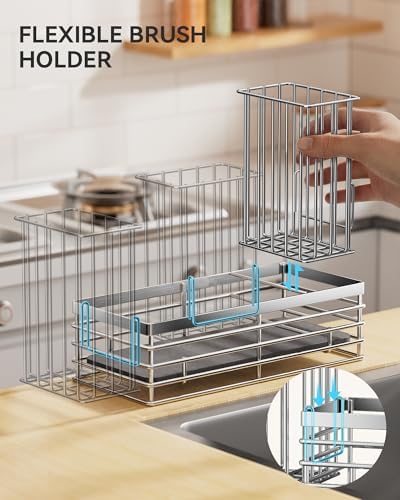 Yofidra Sink Caddy With Stone Drying Tray - Image 3