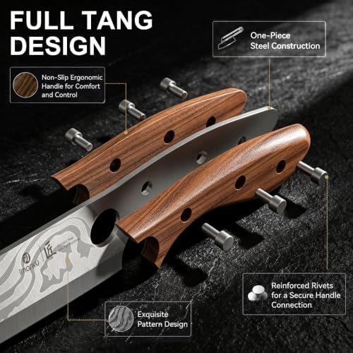 imarku 8.4" Pro Chef Knife, Japanese Ultra Sharp High Carbon Stainless Steel - Image 3