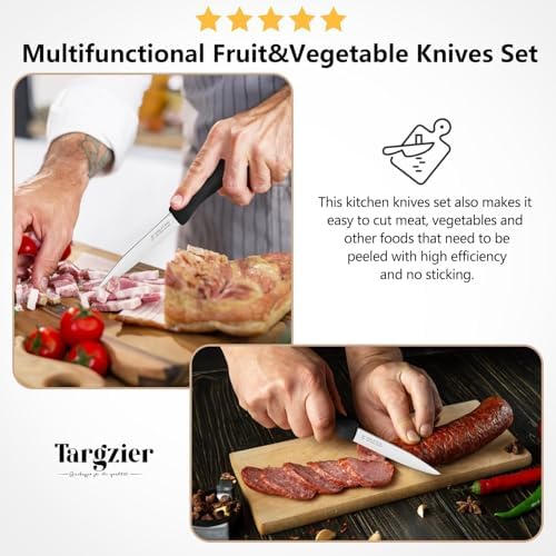 Paring Knives Set of 6, Pairing knife, Small Paring Knife - Image 5