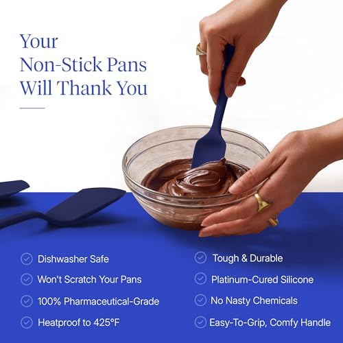 GIR: 10-Piece Silicone Ultimate Kitchen Utensils Set – Navy - Image 4