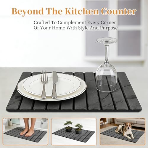 Stone Dish Drying Mat for Kitchen - Image 7