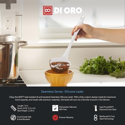 DI ORO Silicone Ladle - Image 3