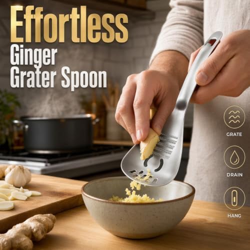 5-in-1 Stainless Steel Cooking Spoon， - Image 2