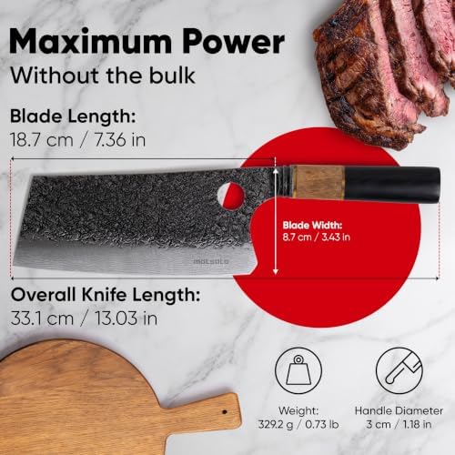 Matsato Osuren Meat Cleaver Knife - Image 2