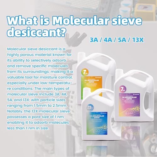 Wisesorb 28 LBS 3A Molecular Sieve Desiccant Beads, Reusable Dessicant - Image 3