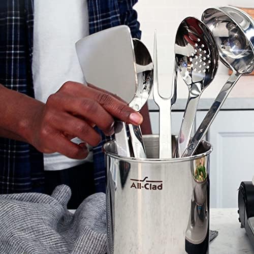 All-Clad Stainless Steel 13-inch Slotted Turner, Kitchen Tools - Image 5