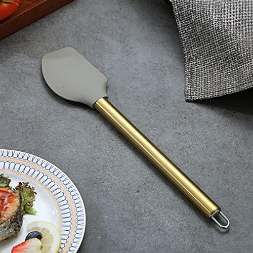 Gold Spatulas, Berglander Non-stick Silicone Flexible Scrapers Baking Mixing - Image 2