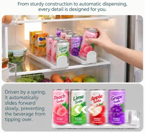 Drink Organizer for Fridge - Image 3
