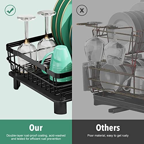 MOUKABAL Dish Drying Rack with Drainboard - Image 5