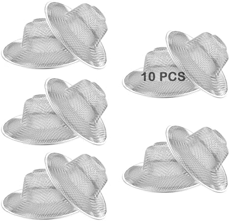 10Pcs Metal Mesh Kitchen Sink Strainer, 4.41" Stainless Steel Slop Basket by Beyoslf