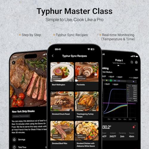 Typhur Sync Gold Gen2 Sub-1G Wireless Meat Thermometer - Image 3