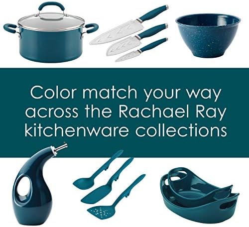 Rachael Ray Tools & Gadgets 2-Piece Nylon Turner Set, Marine Blue - Image 4