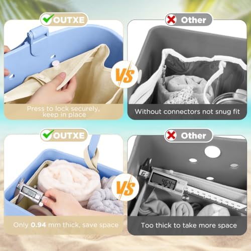 OUTXE Beach Bag Organizer Insert Divider - Image 3
