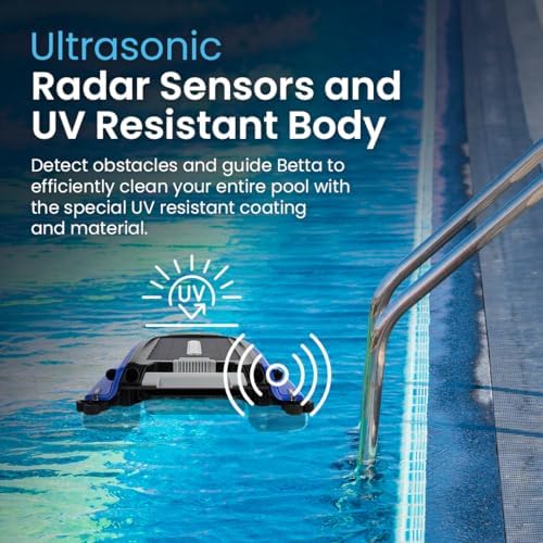 Betta SE Solar Powered Automatic Robotic Pool Surface Skimmer Cleaner - Image 5