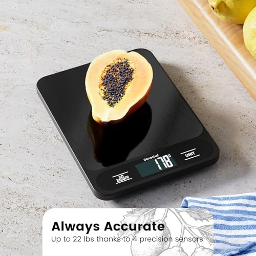 Food Scale, 22lb Ultra-Thin Digital Kitchen Scale, 1g/0.05oz Accuracy Ideal - Image 2