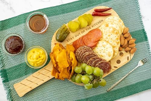 Fox Run Pickleball Paddle Charcuterie Boards, 14.5" x 7.5" - Image 4