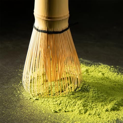 Premium Bamboo Matcha Whisk 120-Prong – Matcha preparation by SUPVTR