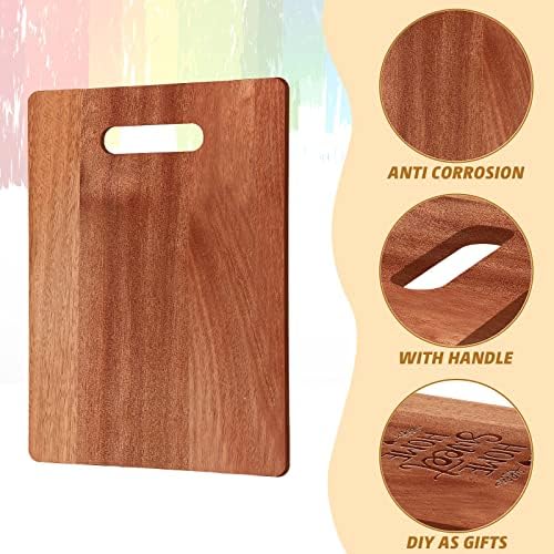 Vesici 18 Pack 14" x 11" Wood Cutting Board - Image 4