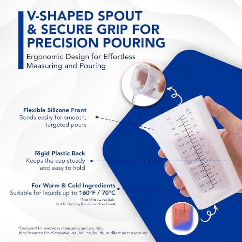 Plastic Measuring Cups Set of 2 - Image 2
