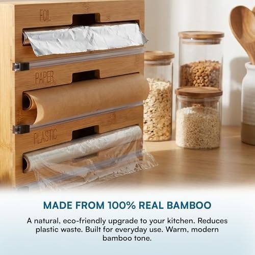 Honey-Can-Do Bamboo Wrap Organizer - Image 6