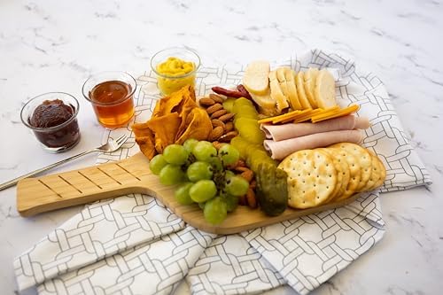 Fox Run Pickleball Paddle Charcuterie Boards, 14.5" x 7.5" - Image 3