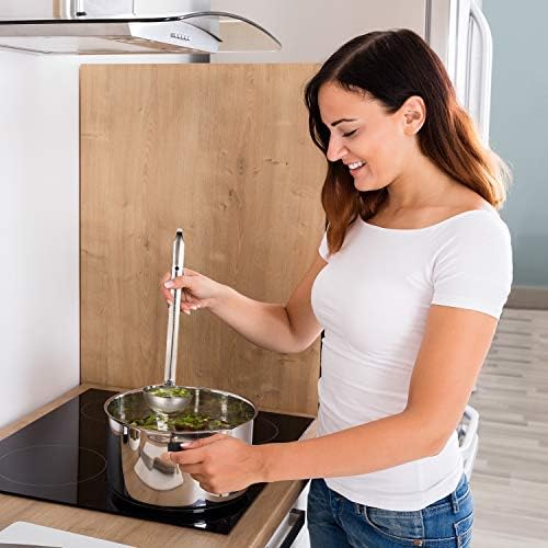 Meekoo 3 Pcs Stainless Steel Ladles Soup - Image 4