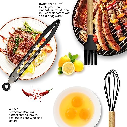 oannao Silicone Cooking Utensils Set - Image 4