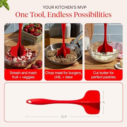GIR: Get It Right Silicone Meat Chopper 4-Blade - Image 3