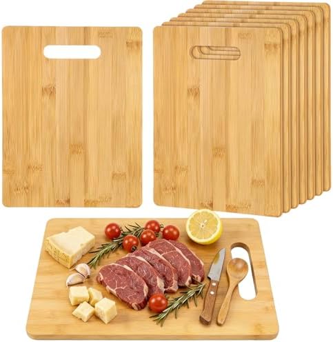 Vesici 18 Pack 14" x 11" Bamboo Cutting Board by Vesici