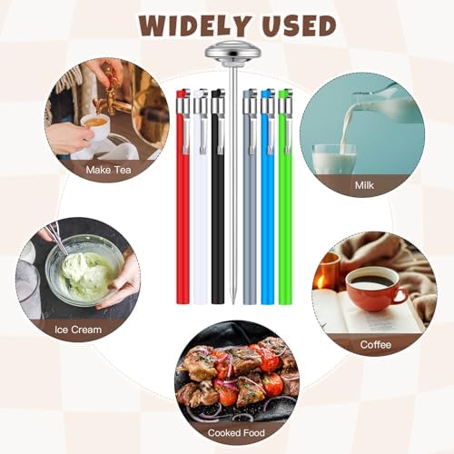 Xuhal 6 Pcs Kitchen Thermometer Glow Dial 5 Inch Stem - Image 6
