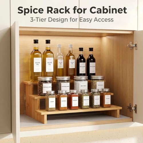 JinDoWin 2 Pack Spice Rack Organizer - Image 2