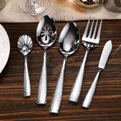 KEAWELL Premium Louis Hammered Utensil Set - Image 2