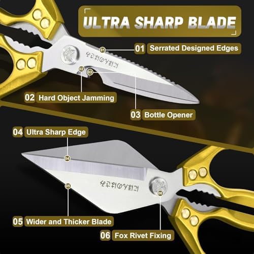 Dream Reach Heavy Duty Poultry Scissors Set - Image 3
