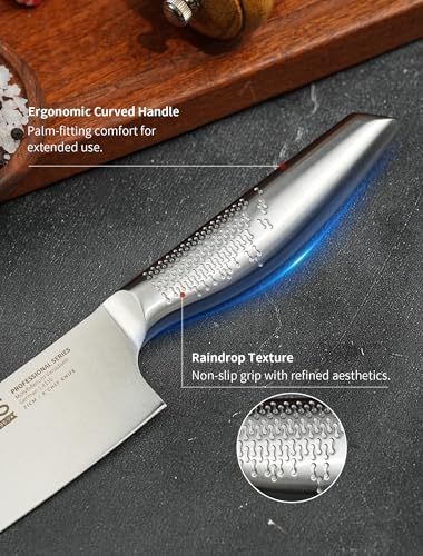 8 Inch Japanese Kitchen Knife – Professional Gyuto Chef Knife - Image 3