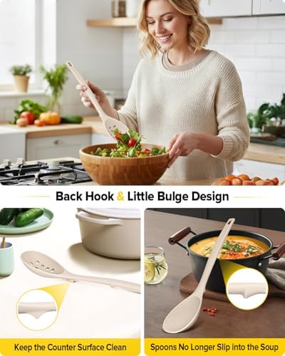 BUNDLEPRO Silicone Cooking Spoons - Image 4