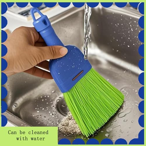 Hand Whisk Broom Handheld Poly Fiber Outdoor Car Broom - Image 3