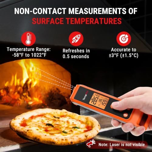 TempPro TempScan 2-in-1 Infrared Thermometer Gun - Image 4