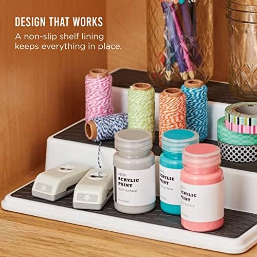 Copco 3-Tier Cabinet Spice Rack Organizer, 10 Inch Tiered Shelf Riser - Image 3