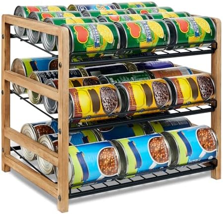 DGWJSU Can Organizer for Pantry 3-Tier, Holds up to 36 Cans Storage by DGWJSU
