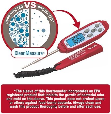 Taylor Digital Instant Read Waterproof Meat Thermometer - Image 6