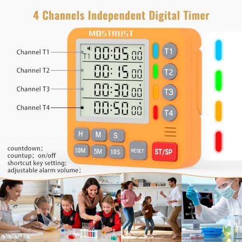 Digital Dual Kitchen Timer - Image 2