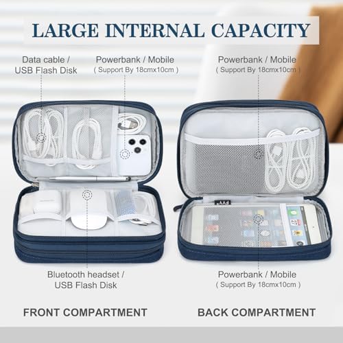 FYY Electronic Organizer, Travel Tech Pouch Bag - Image 3