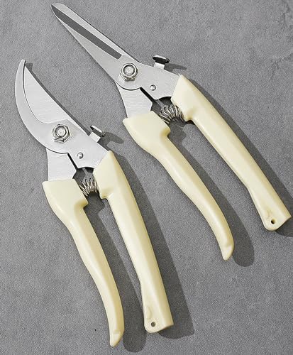 Garden Flower Shears Pruning Shears 6.9 inches Straight and Bypass Scissors - Image 7