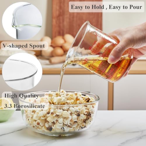 Ackers BORO3.3 Borosilicate Glass Measuring Cup, 500 ml - Image 4