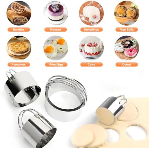 Pastry Cutter Biscuit Cutter Dough Cutters, Pastry Cutter Tool - Image 4