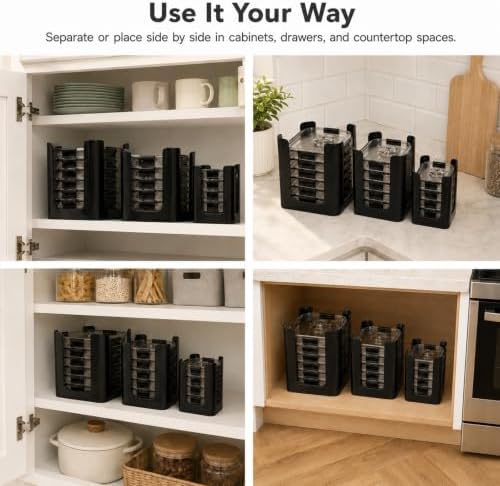 Lid Organizer for Brilliance Nap-on Lid, Fits 4.7 & 3.2 Cup, 1.3 Cup, 0.5 Cup - Image 7