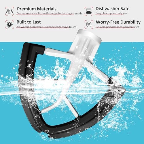 Flex Edge Beater for KitchenAid 4.5-5 Qt Tilt-Head Stand Mixers - Image 4
