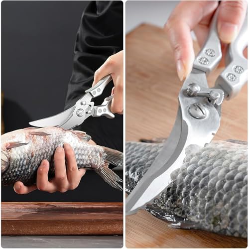 Upgrade Heavy Duty Stainless Steel Kitchen Scissors - Image 5