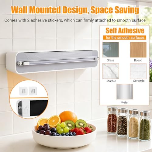Magnetic Plastic Wrap and Foil Dispenser - Image 4